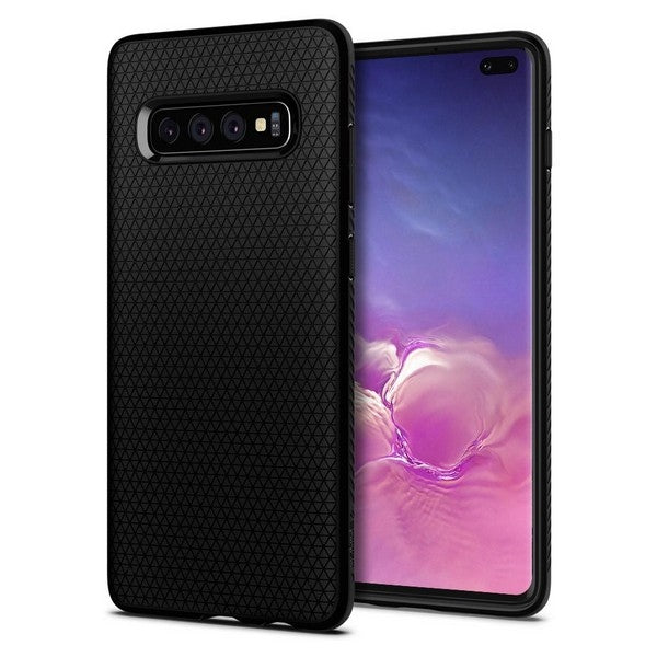 Etui do Samsung Galaxy S10+ G975, Spigen, Liquid Air, czarny 606CS25764