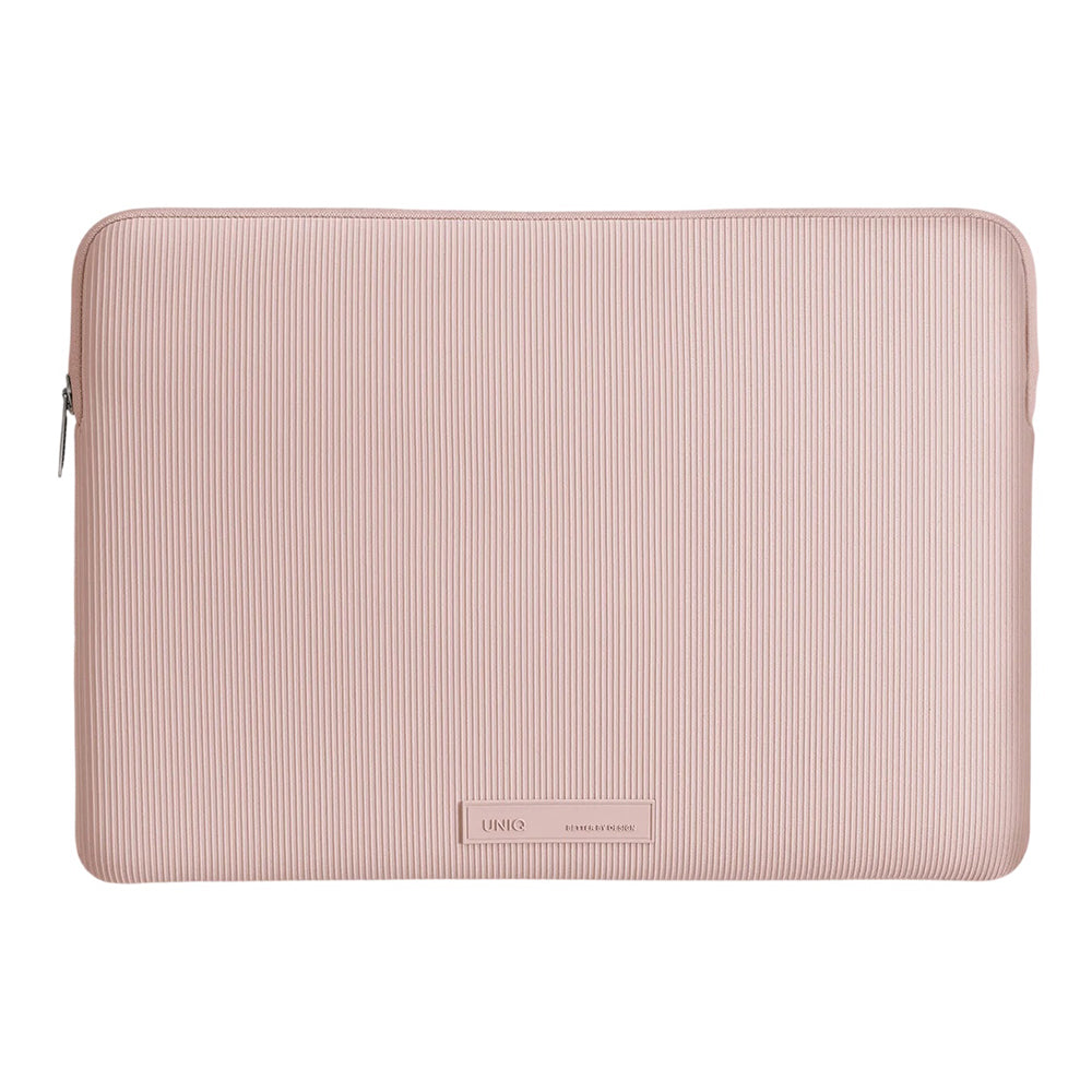 UNIQ Cyprus Ridge Sleeve for Laptop max. 14inch, Pink
