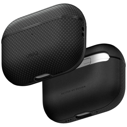 Etui UNIQ Keva Prime do Apple AirPods Pro 3, Czarne