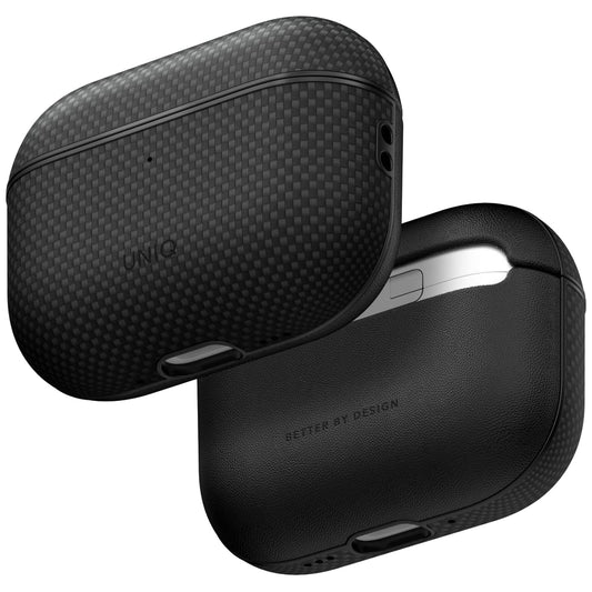 Etui UNIQ Keva Prime do Apple AirPods Pro 3, Czarne