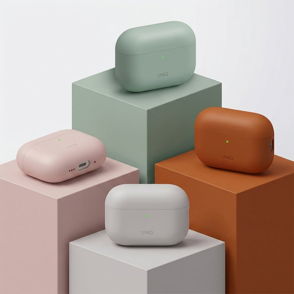 UNIQ Lino Case for Apple AirPods Pro 3, Mint Green