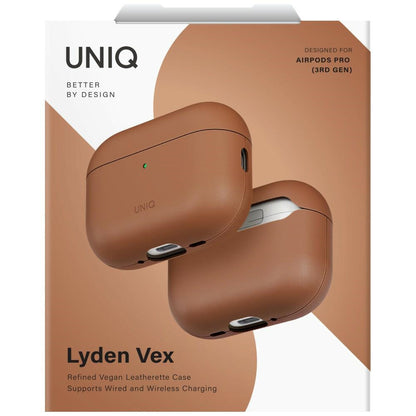 Etui UNIQ Lyden Vex dla Apple AirPods Pro 3, Brązowy