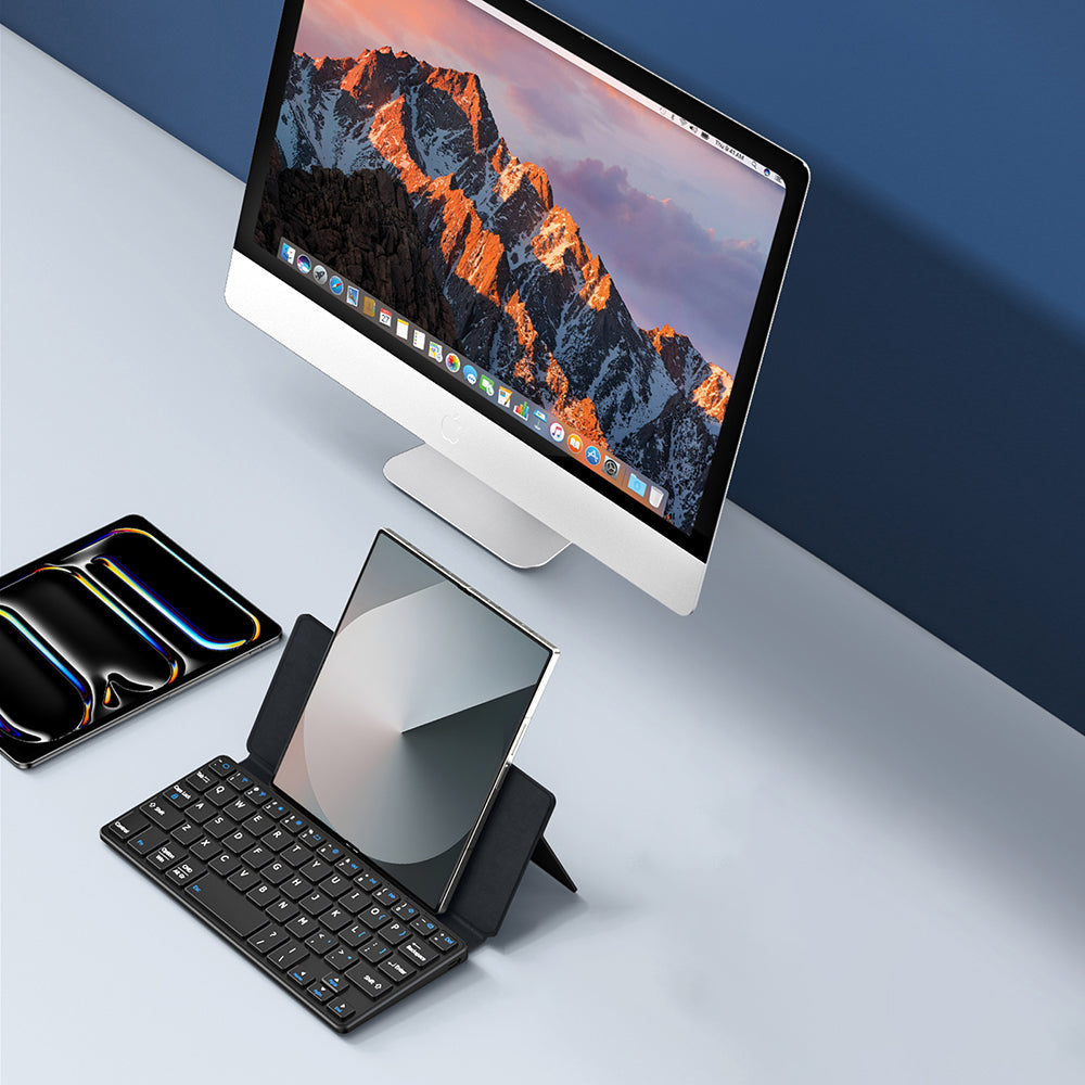 Universal Case with Bluetooth Keyboard for Phone, DUX DUCIS, Black