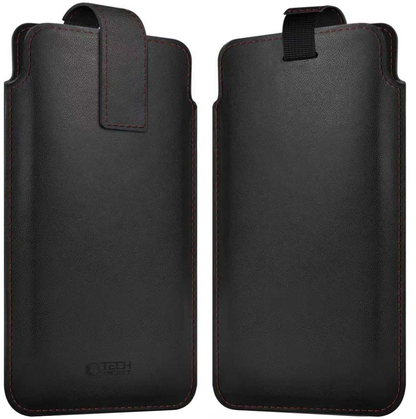 Uniwersalne Etui na Telefon, Tech-Protect, SM65, Czarne Czerwone