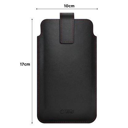 Uniwersalne Etui na Telefon, Tech-Protect, SM65, Czarne Czerwone