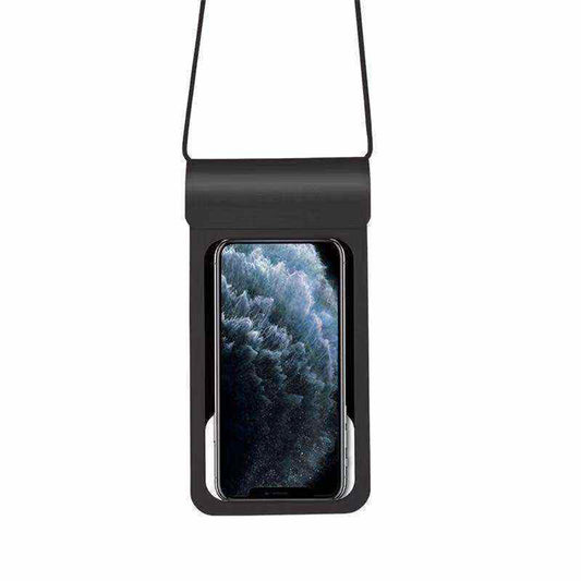 Uniwersalne wodoodporne etui na telefon do 6,8 cala, Techsuit, TWC1, czarne