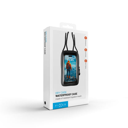 Uniwersalne Etui Wodoodporne na Telefon max. 7 cali, Fixed, Czarne
