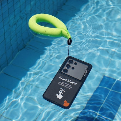 Spigen Universal Waterproof Case, Aqua Shield A604, Black ACS11675