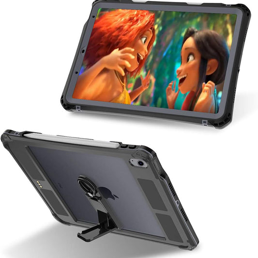Wodoodporne etui do Apple iPad Air (2022) / Air (2020), ShellBox, czarne