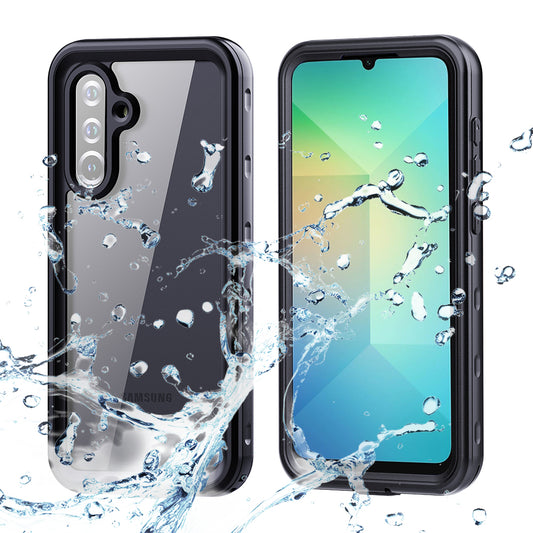Wodoodporne etui do Samsung Galaxy A26 A266, ShellBox, czarne