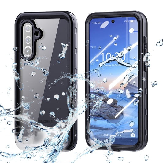 Wodoodporne etui do Samsung Galaxy A36 A366, ShellBox, czarne