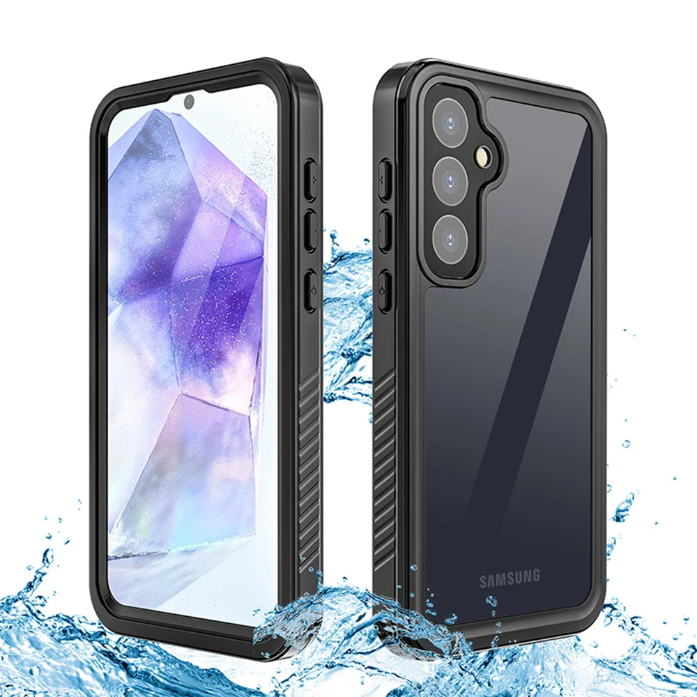 Wodoodporne etui do Samsung Galaxy A55 5G A556, ShellBox, czarne