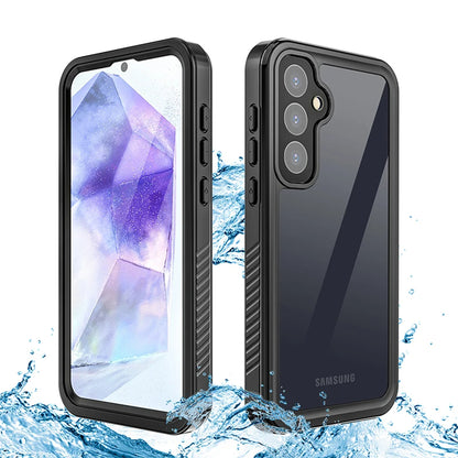 Wodoodporne etui do Samsung Galaxy A55 5G A556, ShellBox, czarne