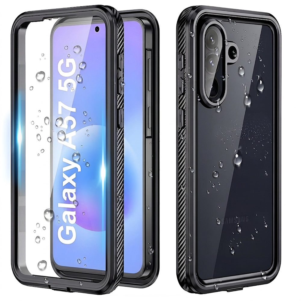 Wodoodporne etui do Samsung Galaxy A57 5G, ShellBox, czarne