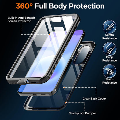 Wodoodporne etui do Samsung Galaxy A57 5G, ShellBox, czarne