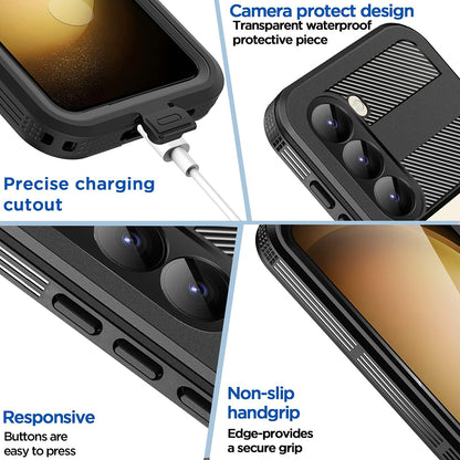 Etui wodoodporne dla Samsung Galaxy S26, ShellBox, Czarne