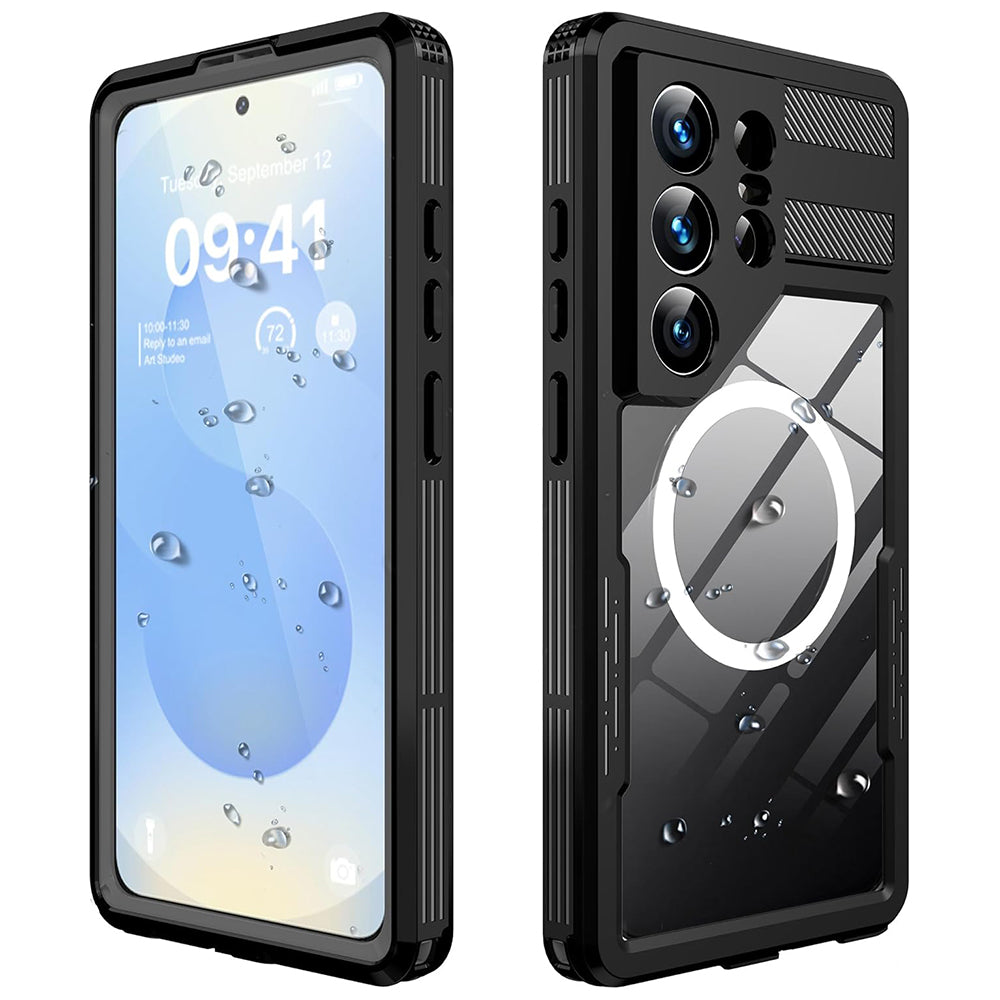 Etui Wodoodporne do Samsung Galaxy S26 Ultra, ShellBox, Czarne