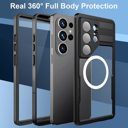 Etui Wodoodporne do Samsung Galaxy S26 Ultra, ShellBox, Czarne