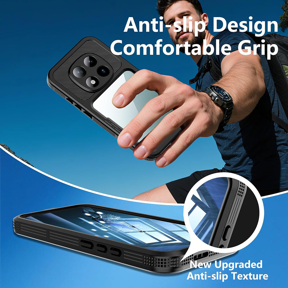 Wodoodporne etui do Xiaomi Redmi Note 15 Pro 5G, ShellBox, czarne