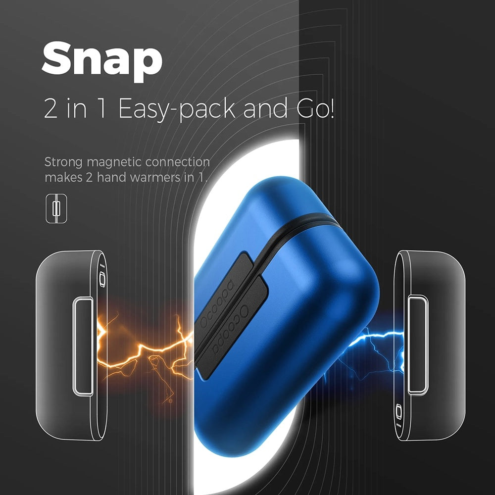 Ogrzewacz do rąk Ocoopa UT2s, Niebieski