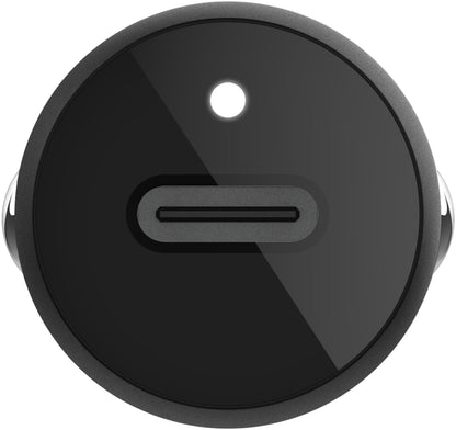 Ładowarka samochodowa z kablem USB-C Belkin BoostCharge, 30W, 3A, 1 x USB-C, czarny CCA004bt1MBK-B6