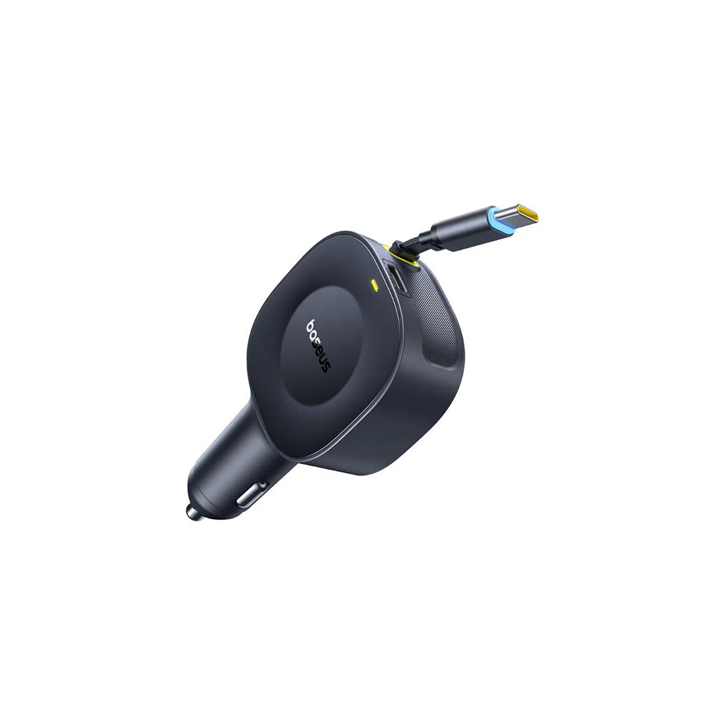 Ładowarka samochodowa z kablem USB-C Baseus PrimeTrip VR2, 30W, 3A, 1 x USB-C, Czarna C0206400