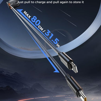 Car Charger with USB-C / Lightning Cable Techsuit C1 NanoVoltX, 69W, 3A, 1 x USB-A - 1 x USB-C, Gray