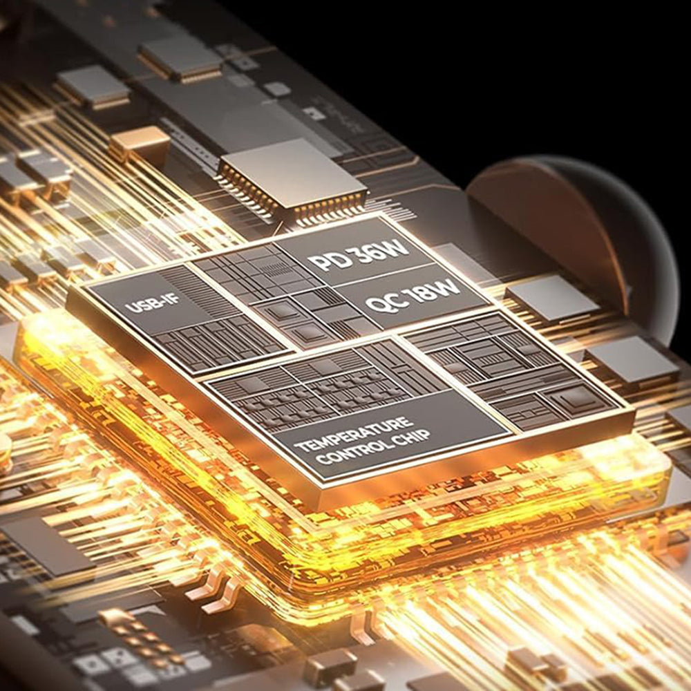 Ładowarka samochodowa z kablem USB-C Lisen, 51W, 3A, 1 x USB-A - 1 x USB-C, Granatowy Czarny YL0223080047