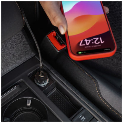 Ładowarka samochodowa Fixed, 30W, 3A, 1 x USB-C, Czarna