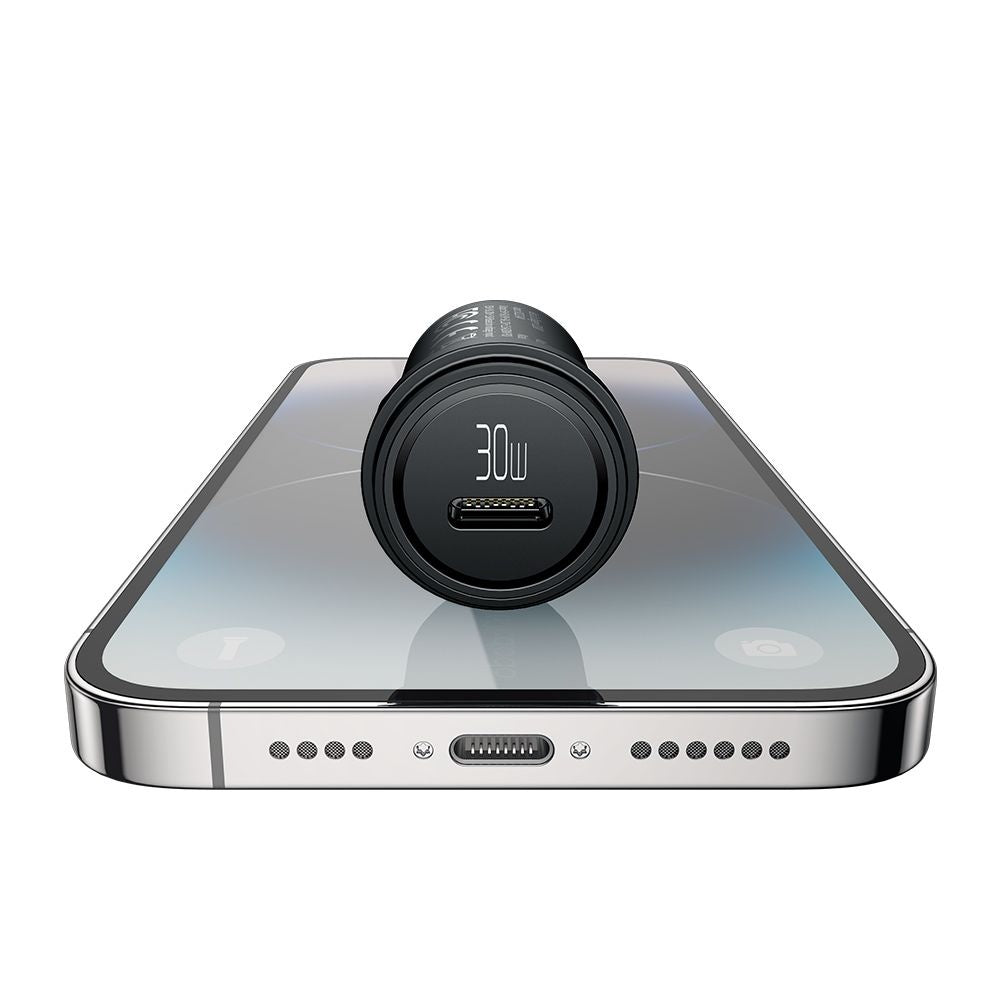 Ładowarka samochodowa McDodo CC-7491 Obsidian, 30W, 3A, 1 x USB-C, Czarna