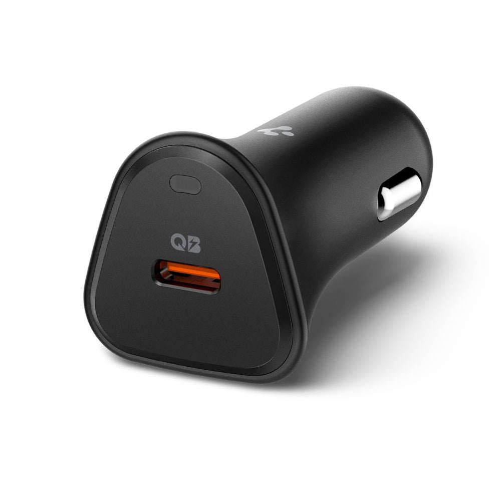 Ładowarka samochodowa Spigen EV301 Essential, 30W, 3A, 1 x USB-C, Czarna