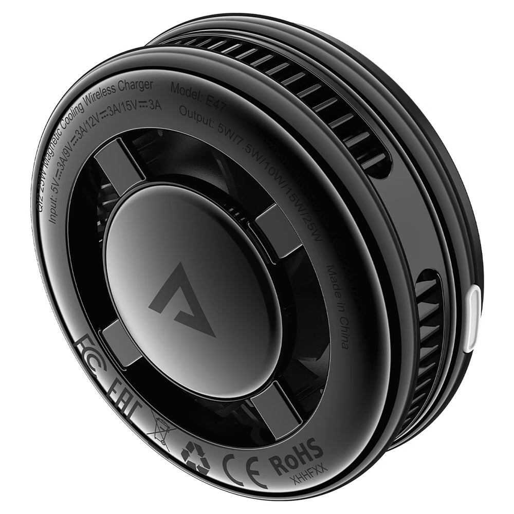 Acefast E47 2in1 Wireless Network Charger, 25W, Black