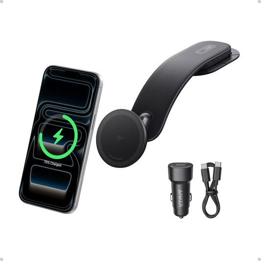 Ładowarka samochodowa bezprzewodowa Anker Nano, 15W, 1.67A, Czarna B2216H11