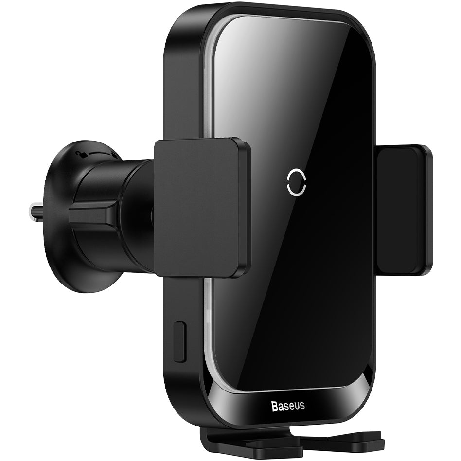 Ładowarka samochodowa bezprzewodowa Baseus Halo, 15W, 1.67A, Czarna SUDD000001