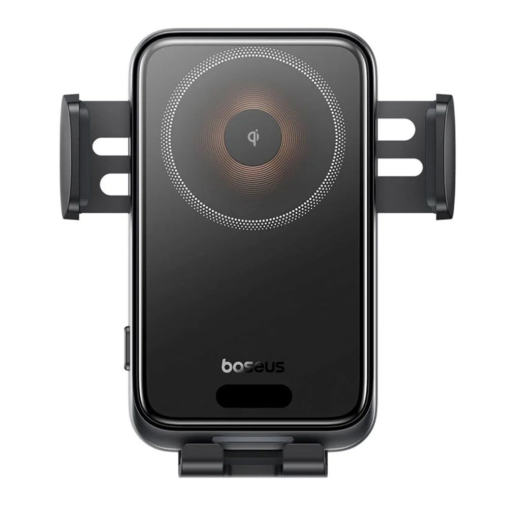 Ładowarka samochodowa bezprzewodowa Baseus Wisdom Pro Vent, 15W, 1.67A, Czarna C40381501123-00