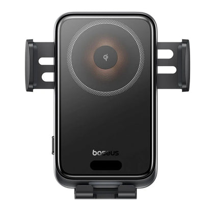 Ładowarka samochodowa bezprzewodowa Baseus Wisdom Pro Vent, 15W, 1.67A, Czarna C40381501123-00