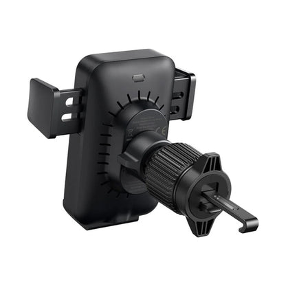Ładowarka samochodowa bezprzewodowa Baseus Wisdom Pro Vent, 15W, 1.67A, Czarna C40381501123-00