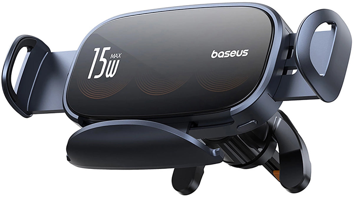 Ładowarka samochodowa bezprzewodowa Baseus LightChaser, 15W, 1.67A, Czarna, Powystawowa C40355901111-00