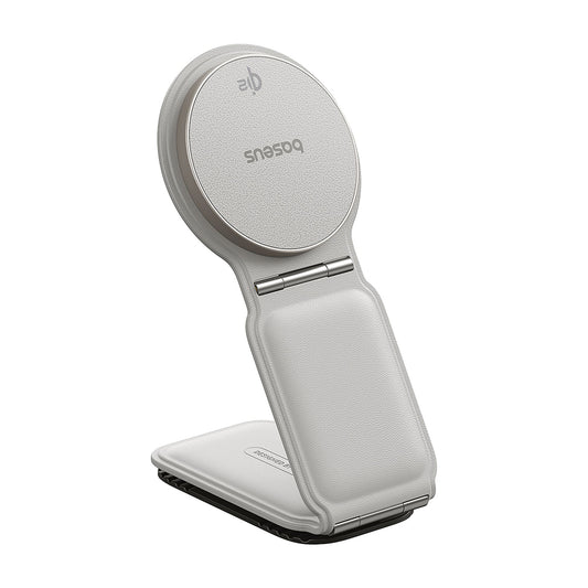 Ładowarka samochodowa bezprzewodowa Baseus PrimeTrip C02, 15W, 1.67A, Srebrna C40169003211-00