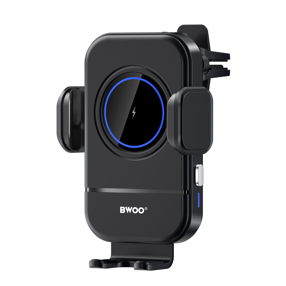 Ładowarka samochodowa bezprzewodowa BWOO ZJ137, 15W, 1.67A, Czarny