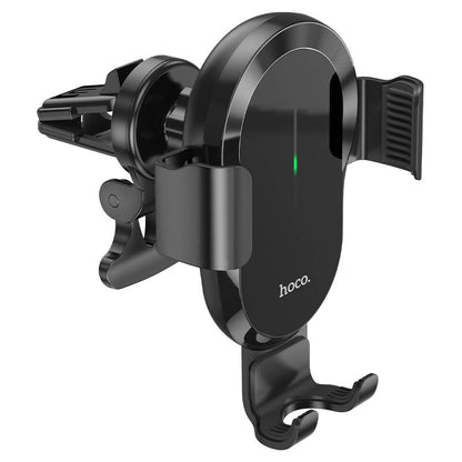 Ładowarka samochodowa bezprzewodowa HOCO CA105, 15W, 1.67A, Czarna