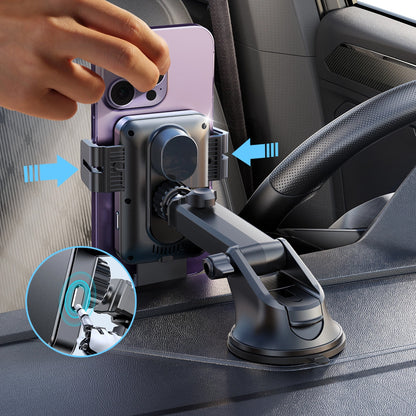 Joyroom JR-ZS219 Wireless Car Charger, 15W, 1.67A, Black