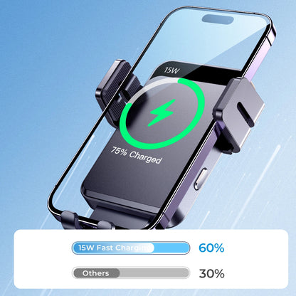 Joyroom JR-ZS219 Wireless Car Charger, 15W, 1.67A, Black