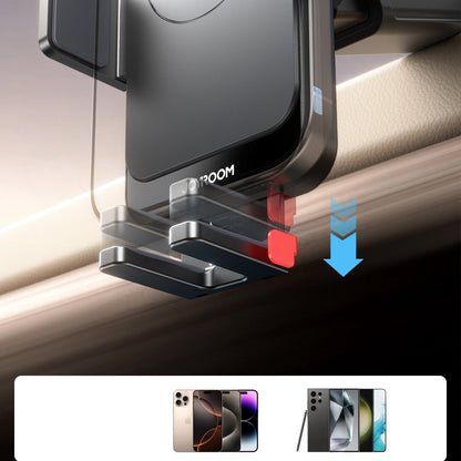 Ładowarka samochodowa bezprzewodowa Joyroom JR-ZS241S, 15W, 1.67A, Czarna