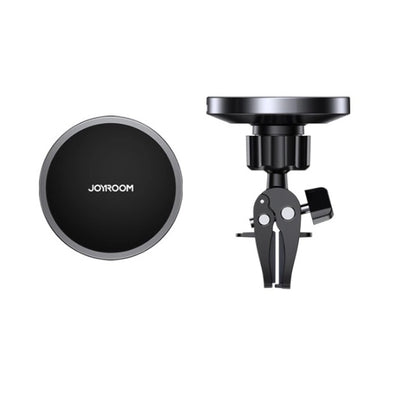 Ładowarka samochodowa bezprzewodowa Joyroom JR-ZS240 Air Vent, 15W, 1.67A, Czarna