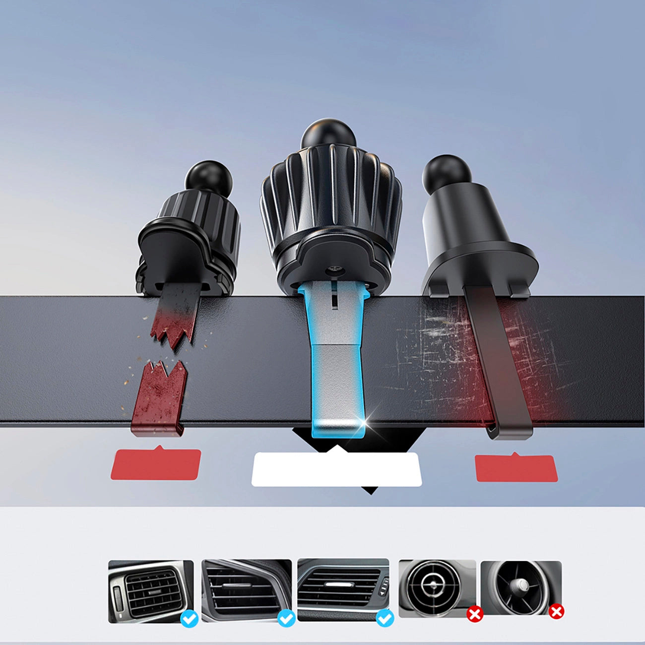 Ładowarka samochodowa bezprzewodowa Joyroom JR-ZS409, 15W, 1.67A, Czarna