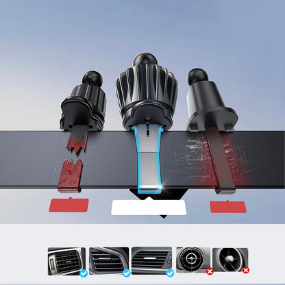 Ładowarka samochodowa bezprzewodowa Joyroom JR-ZS409, 15W, 1.67A, Czarna