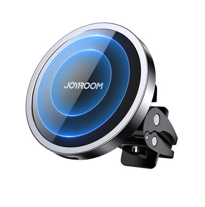 Ładowarka samochodowa bezprzewodowa Joyroom JR-ZS240 Air Vent, 15W, 1.67A, Czarna