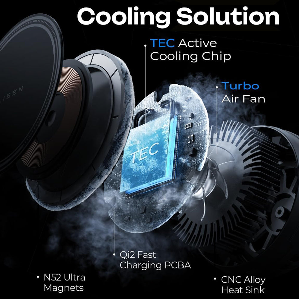 Ładowarka samochodowa bezprzewodowa Lisen W701, 15W, 1.67A, Czarny YL0224060042