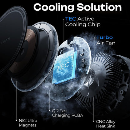 Ładowarka samochodowa bezprzewodowa Lisen W701, 15W, 1.67A, Czarny YL0224060042